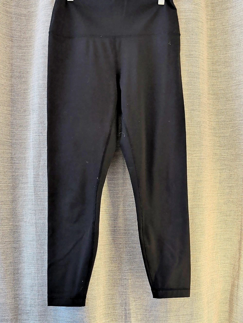 90 Degree by Reflex High Waist Power Flex Leggings Black Large Womens Activewear